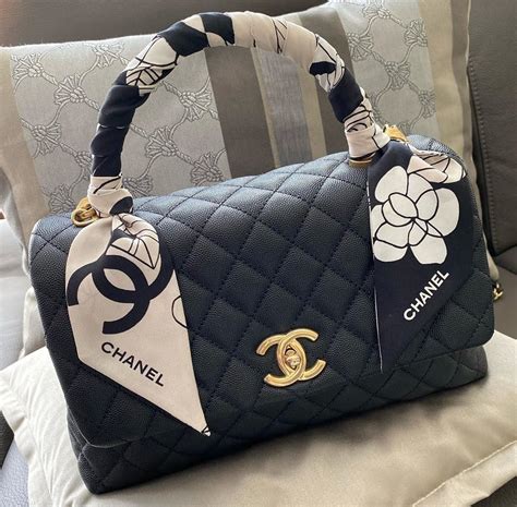 chanel coco mini handle|chanel coco handle reviews.